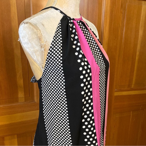 Patchwork Tank Polka Dotted Cami Top - Picture 8 of 14